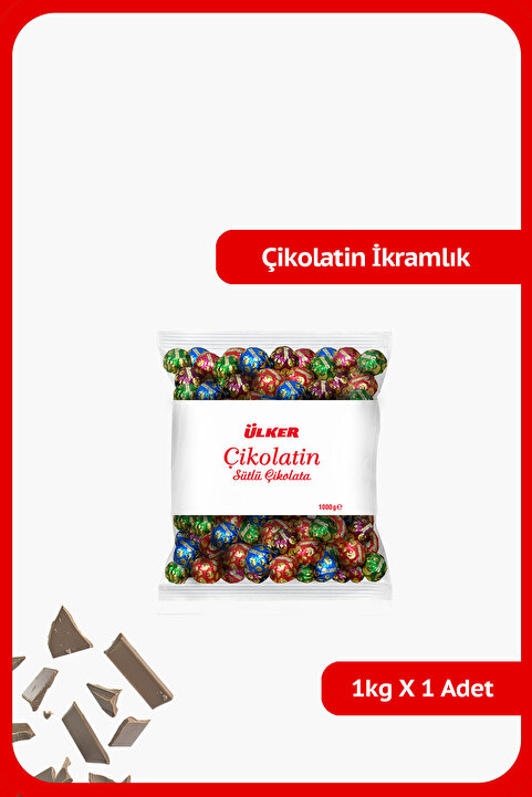 Ülker ÇİKOLATİN İkramlık Sütlü Çikolata - 1kg
