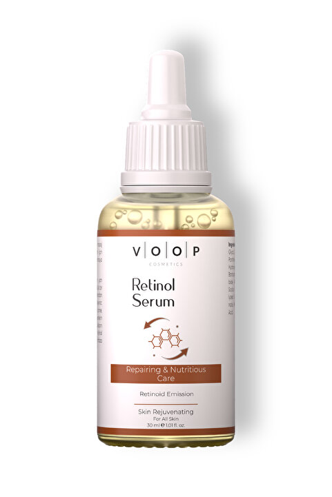 VOOP Kırışıklık ve Yaşlanma Karşıtı Bariyer Onarıcı Cilt Yenileyici Serum 30ml | (%1 Retinol + Ceramides)