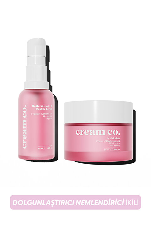 Cream Co. Canlandırıcı Cilt Tonu Eşitleyici Aydınlatıcı Dolgunlaştırıcı Nemlendirici Ikili
