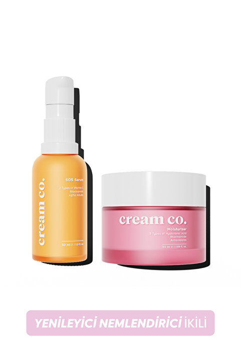 Cream Co. Leke Karşıtı Cilt Tonu Eşitleyici Canlandırıcı Yenileyici Nemlendirici Ikili