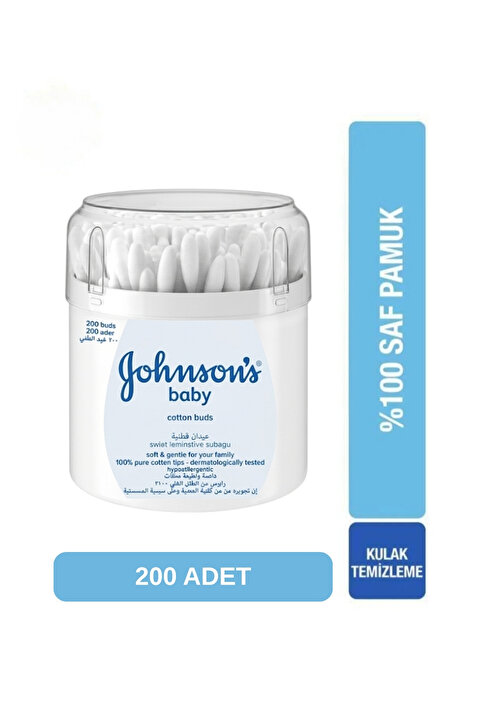 Johnson's Baby Johnson’s Kulak Temizleme Çubuğu 200 Ad.