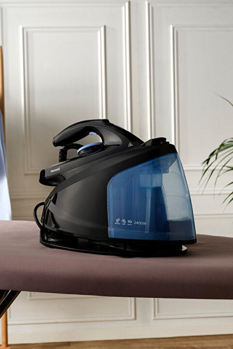 HOMEND Steamwork 1169H Buhar Kazanlı Ütü Siyah Mavi 2400 W