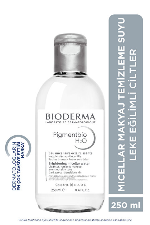 Bioderma Pigmentbio H2O Leke Karşıtı Aydınlatıcı Micellar Makyaj Temizleyici Su 250 ML