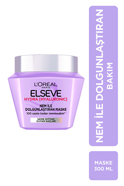 Elseve Hydra[Hyaluronic] Nem ile Dolgunlaştıran Maske 300 ml