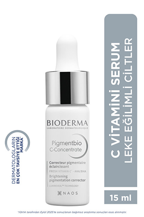 Bioderma Pigmentbio C-Concentrate Leke Karşıtı Aydınlatıcı Peeling Etkili Gece Serumu 15 ML