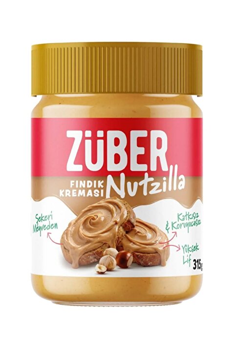 Züber Nutzilla Fındık Kreması 315g (Yeni)