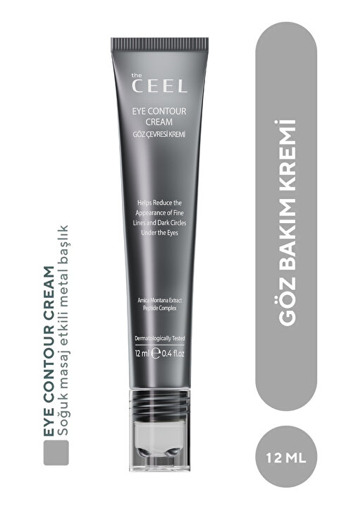 The Ceel Göz Altı Torbalanma ve Morluk Karşıtı Arnica Montana Özlü Serinletici Masaj Bilyeli Krem 12 ML