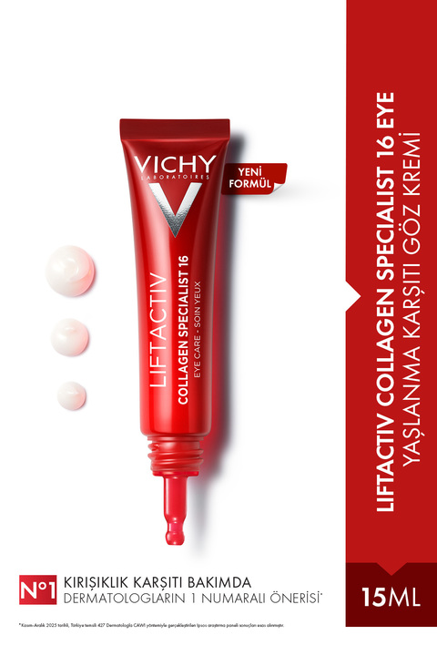 Vichy Liftactiv Collagen Specialist 16 Göz Kremi 15 ml