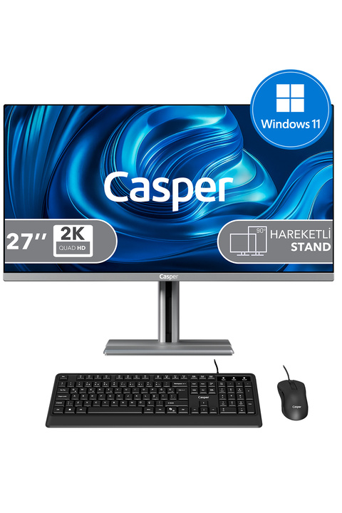 CASPER Nirvana A870.1362-BF00A-V-G Intel Core i7-13620H 16GB RAM 1TB NVMe SSD Windows 11 Home All in one
