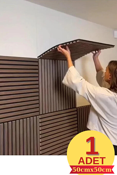 Renkli Duvarlar Ses Ve Isı Yalıtım Akustik Duvar Paneli 3mm Keçe Ve 6mm Mdflam Salon Ofis Duvar Çıtası 2689 Lambiri