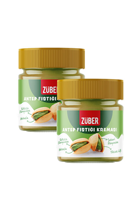 Züber Antep Fıstığı Kreması 200g x 2 Adet