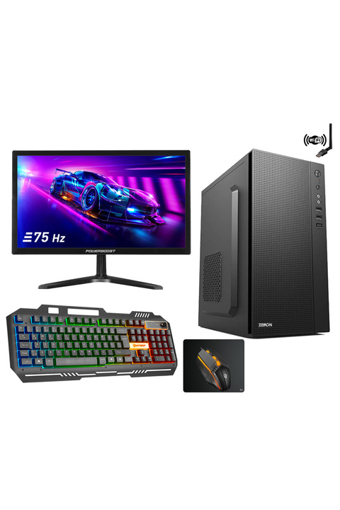 Zeiron Max20 i5-3470 3,20GHz 8GB Ram 256GB SSD 18.5" Full Set Masaüstü Ofis Bilgisayarı