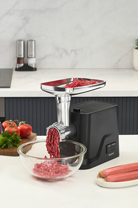 HOMEND Meatbox 3102H Kıyma ve Salça Makinesi - İçli Köfte, Sosis, Sucuk Aparatlı