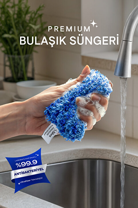Silva Ultrafiber Premium Bulaşık Süngeri (12x8 cm)