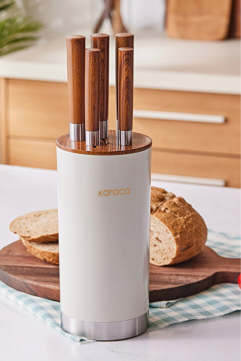 Karaca Foolproof Standlı 6 Parça Bıçak Seti