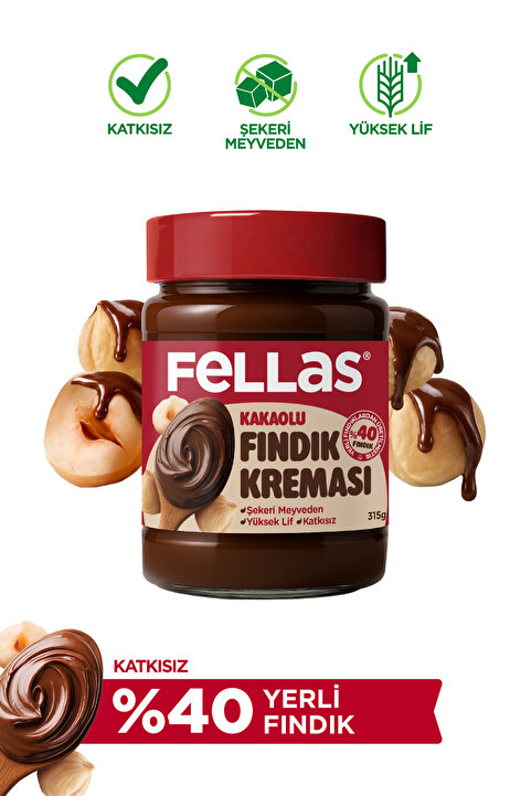 Fellas Kakaolu Fındık Kreması (315 g)