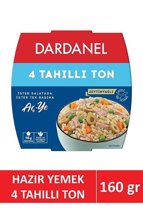 Dardanel Aç Ye Dört Tahıllı Ton Balığı 160 gr