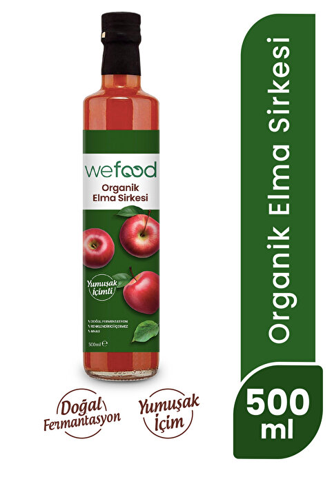 Wefood Organik Elma Sirkesi 500 ml