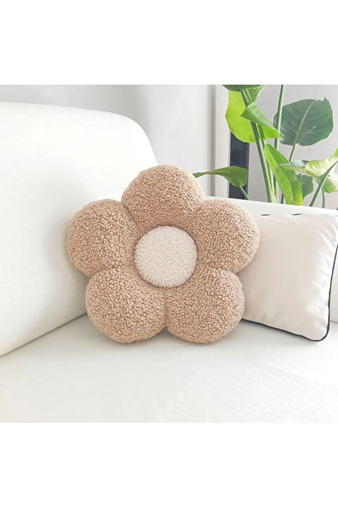 yupo bebek baby equipment Çiçek yastık papatya yastık kırlent teddy peluş dekoratif çocuk odası bebek aksesuar
