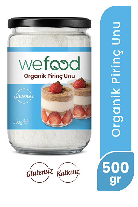 Wefood Organik Pirinç Unu 500 gr