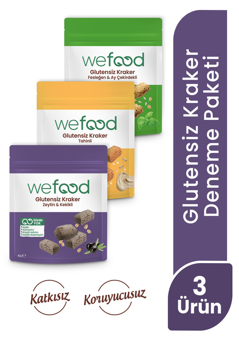 Wefood Glutensiz Kraker Tanışma Paketi