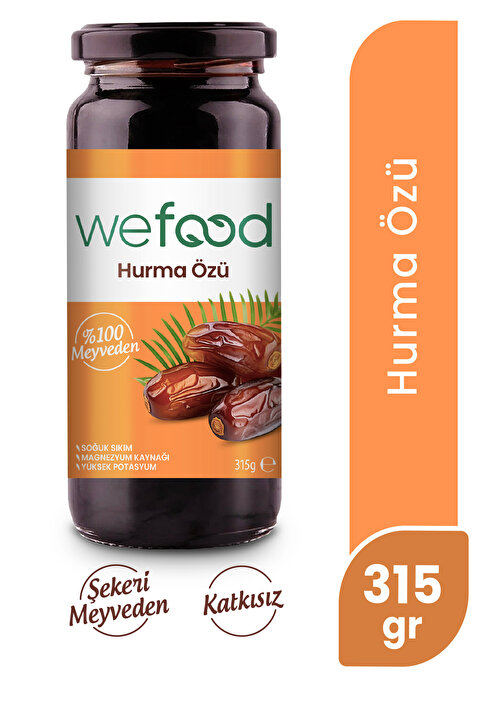 Wefood Hurma Özü 315 gr (Soğuk Sıkım)