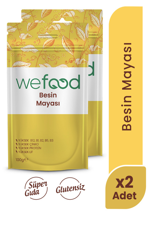 Wefood Besin Mayası 100 gr 2'li