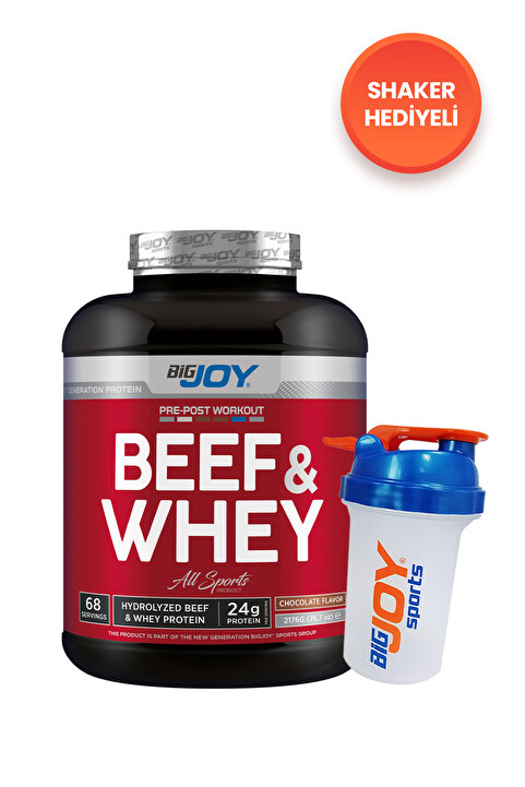 Bigjoy Beef & Whey Whey Çikolata Aromalı 2176g