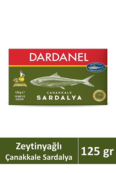 Dardanel Zeytinyağlı Çanakkale Sardalya 125 gr
