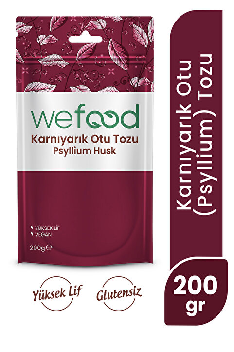 Wefood Karnıyarık Otu (Psyllium) Tozu 200 gr