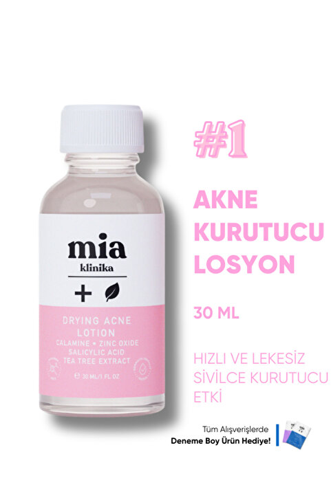 mia klinika Akne Karşıtı Sivilce Kurutucu Losyon