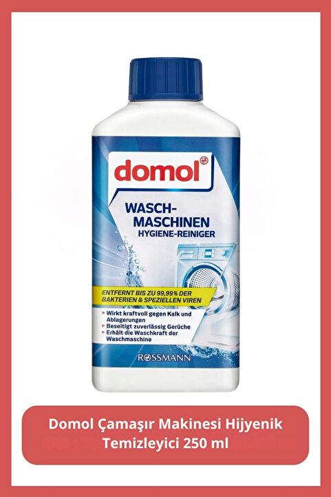 Domol Çamaşır Makinesi Hijyenik Temizleyici 250 Ml