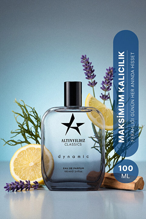 Altınyıldız Classics Erkek AC Dynamic Özel Seri Uzun Süre Kalıcı Koku EDP Parfüm 100 Ml