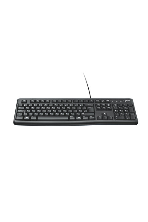 logitech K120 USB Kablolu Türkçe Q Klavye, Siyah 920-002505