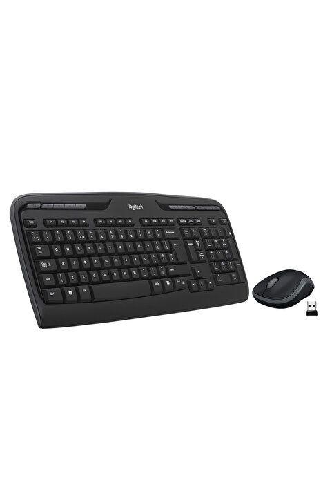 logitech MK330 Kablosuz Türkçe Q Klavye Mouse Seti, Siyah 920-003988