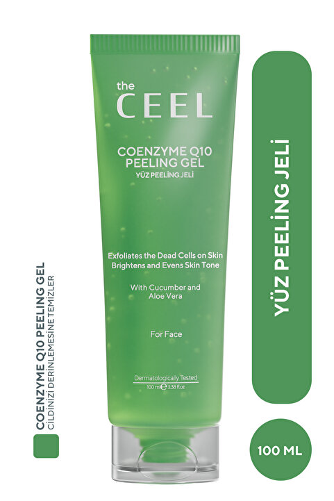 The Ceel Arındırıcı ve Aydınlatıcı Yüz Peelingi Aloe Vera Özlü Coenzyme Q10 100 ml