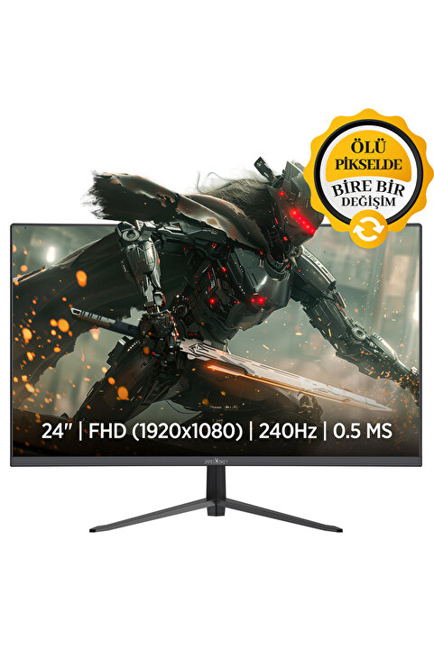 James Donkey Rion R40 24'' 240Hz 0.5Ms FHD VA Panel Gaming Monitör (Ölü Pikselde Anında Değişim)