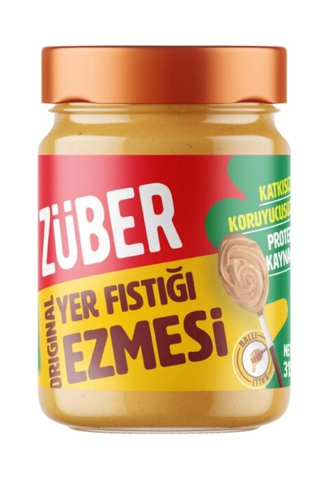 Züber Original Yer Fıstığı Ezmesi 315g