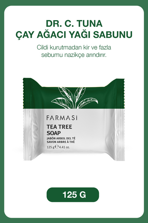 Farmasi Dr. C. Tuna Çay Ağacı Yağı Sabunu 125 gr