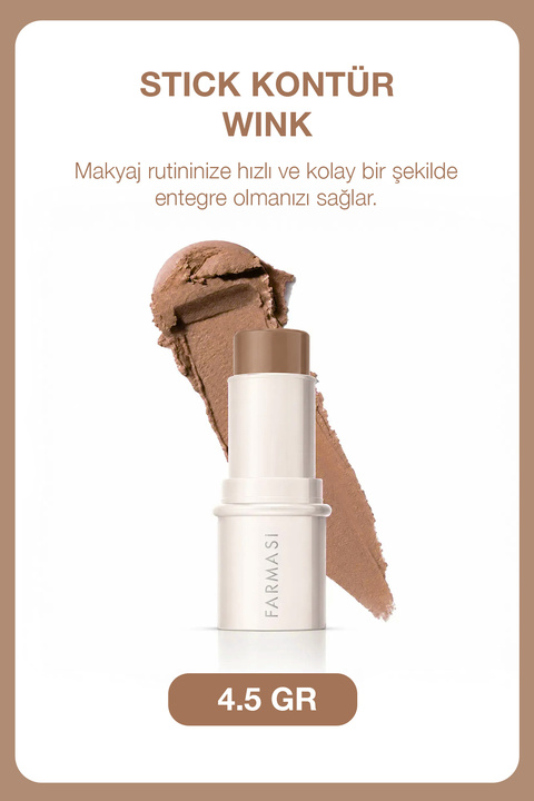 Farmasi Soğuk Alt Tonlu Yüksek Pigmentli Stick Kontür | Wink