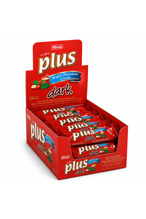 Elvan Plus Dark Gofret 13 Gr. 24lü (1 Paket)