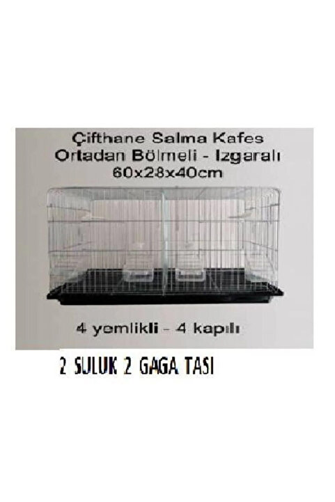 Quik Çifthane Ve Üretim Kafesi Bölmeli