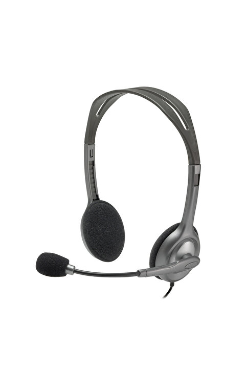 logitech H110 Kablolu Stereo Kulaklık, Gri 981-000271