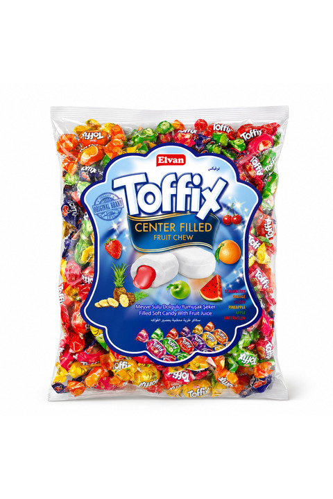Elvan Toffix Mix Şeker 1000 Gr. (1 Poşet)