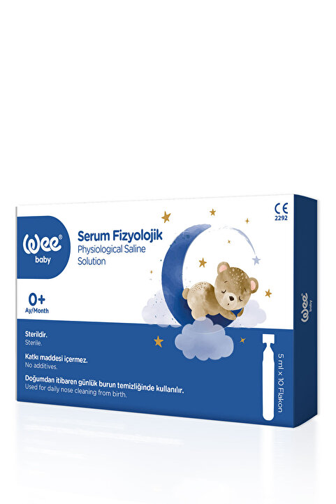 Wee Baby Serum Fizyolojik 10'lu Tek Kullanımlık Flakon 10X5 Ml