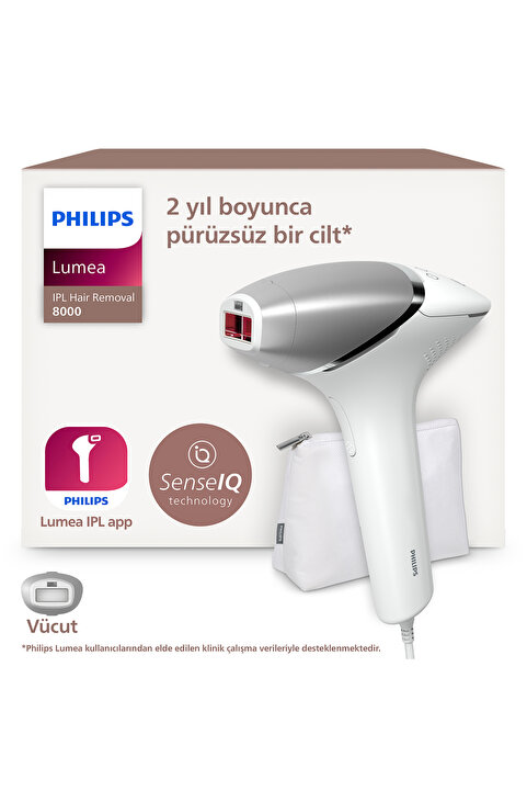 Philips Lumea 8000 Serisi BRI940/00 IPL Tüy Alma, Vücut için 1 Başlık, Çanta