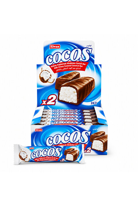 Elvan Cocos 32 Gr. 24 Adet (1 Kutu)
