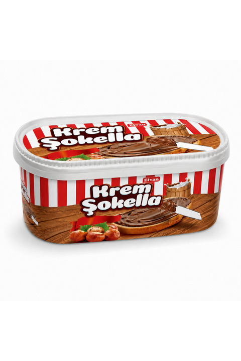 Elvan Krem Şokella Küvet 400 GR. (1 Adet)