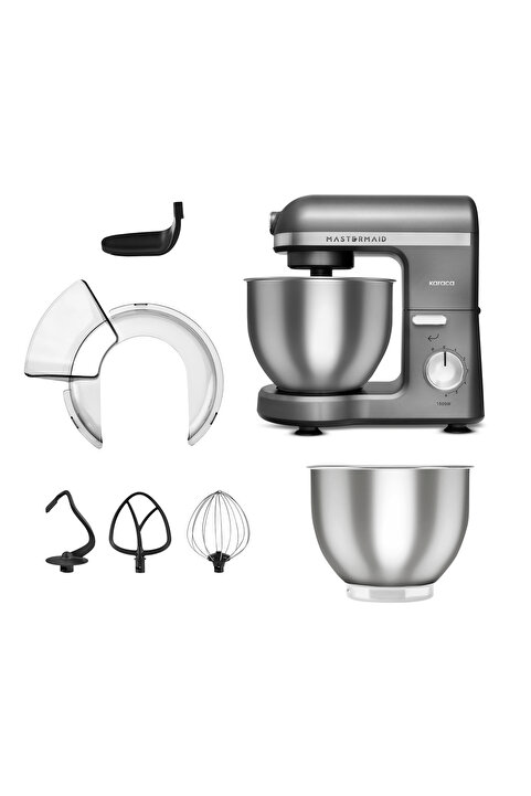 Karaca Mastermaid Chef Pro Çift Kollu Mutfak Şefi 1500 W Space Gray