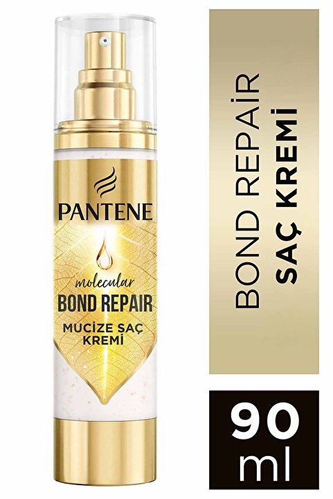 Pantene Molecular Bond Repair Yıpranmış Saçlar İçin Bağ Onarıcı Durulanmayan Saç Bakım Kremi 90 ml